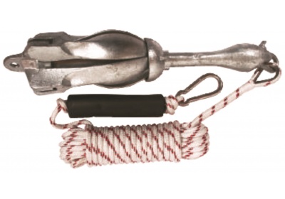 SKI BOAT ANCHOR KIT  2.5KG / 10M R