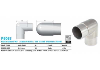 p5055_sf_flush_elbow_dimensions