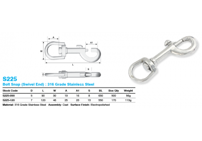 s225_bolt_snap_swivel_end_dimensions
